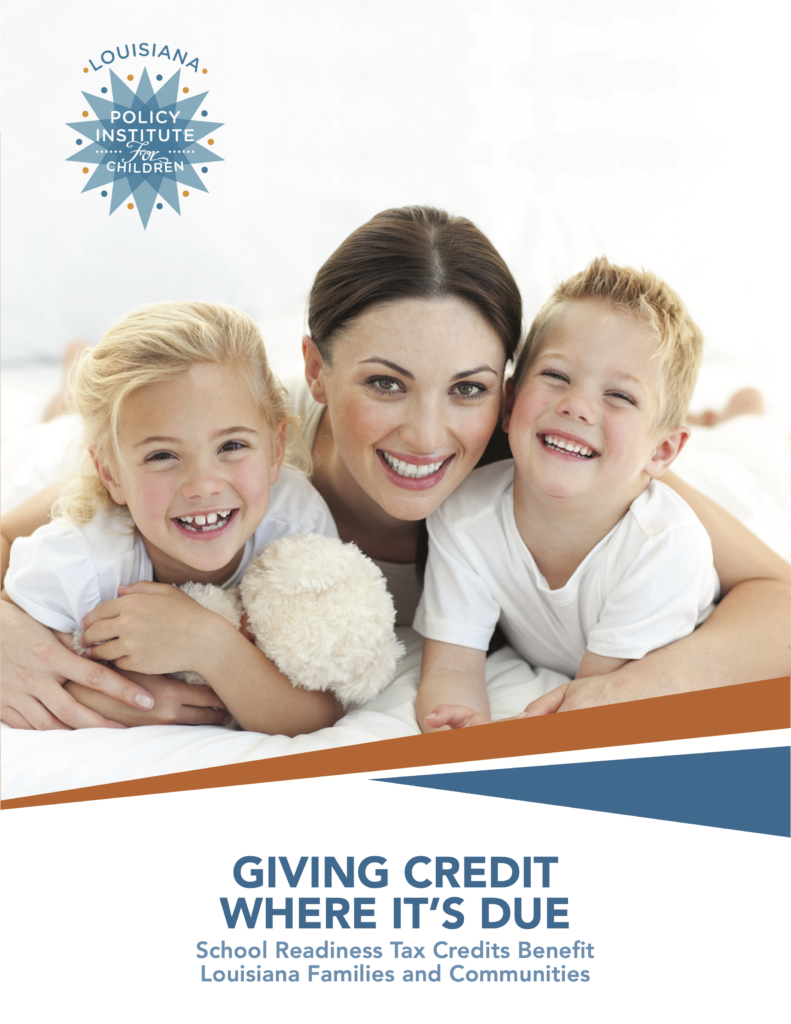 Giving Credit Where It’s Due-School Readiness Tax Credits Benefit ...